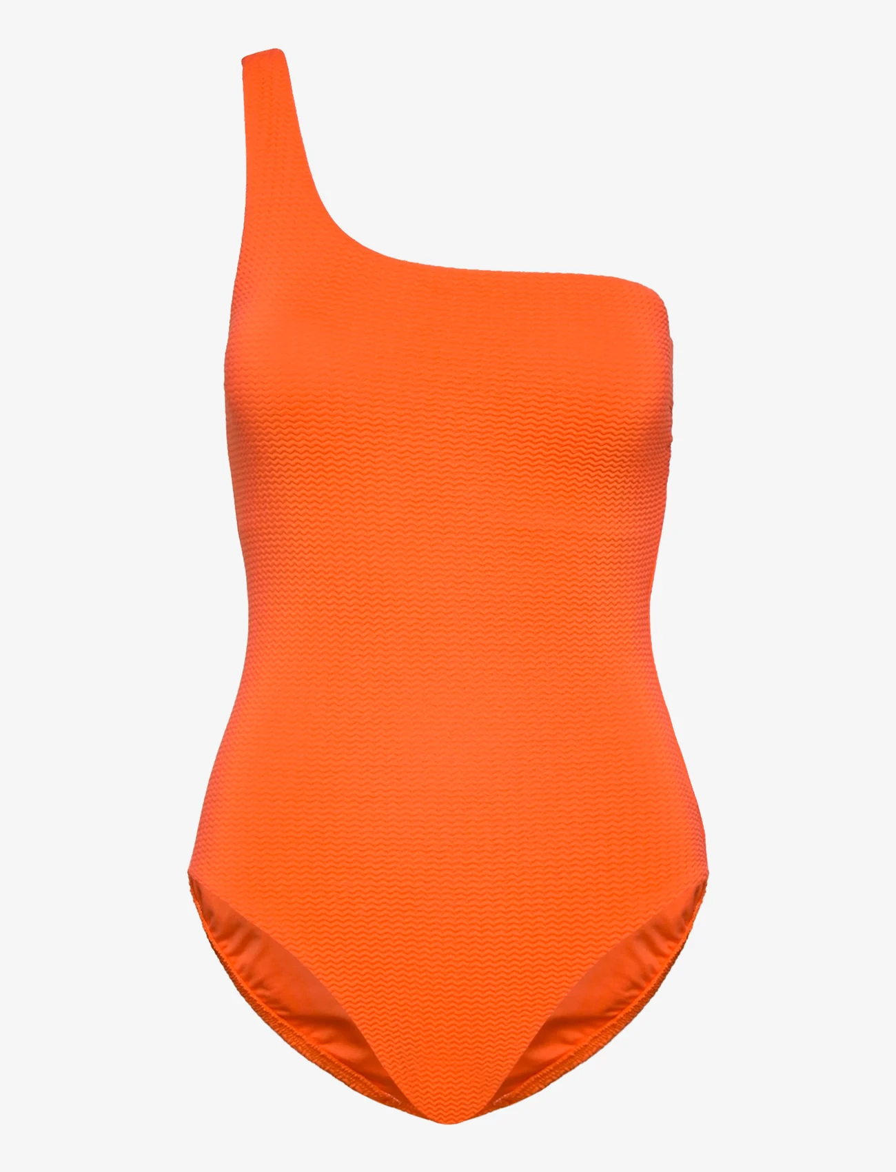 Seafolly - SeaDive One Shoulder One Piece - swimsuits - mandarin - 0