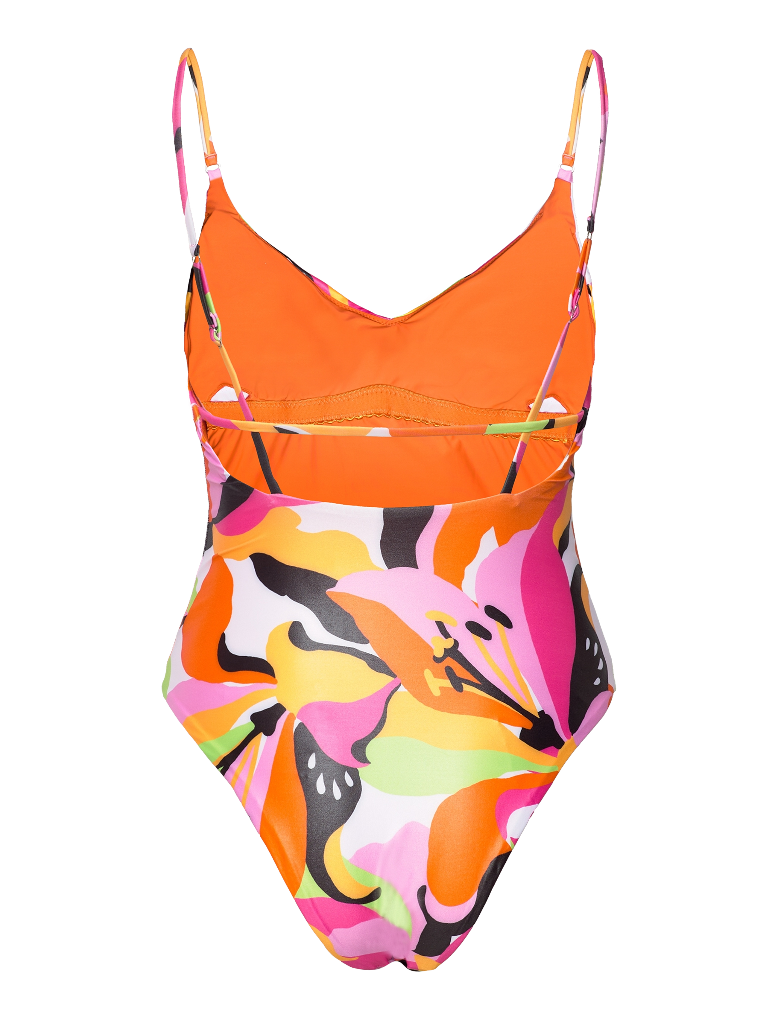 Seafolly - Rio V Neck One Piece - badedragter - hot pink - 2