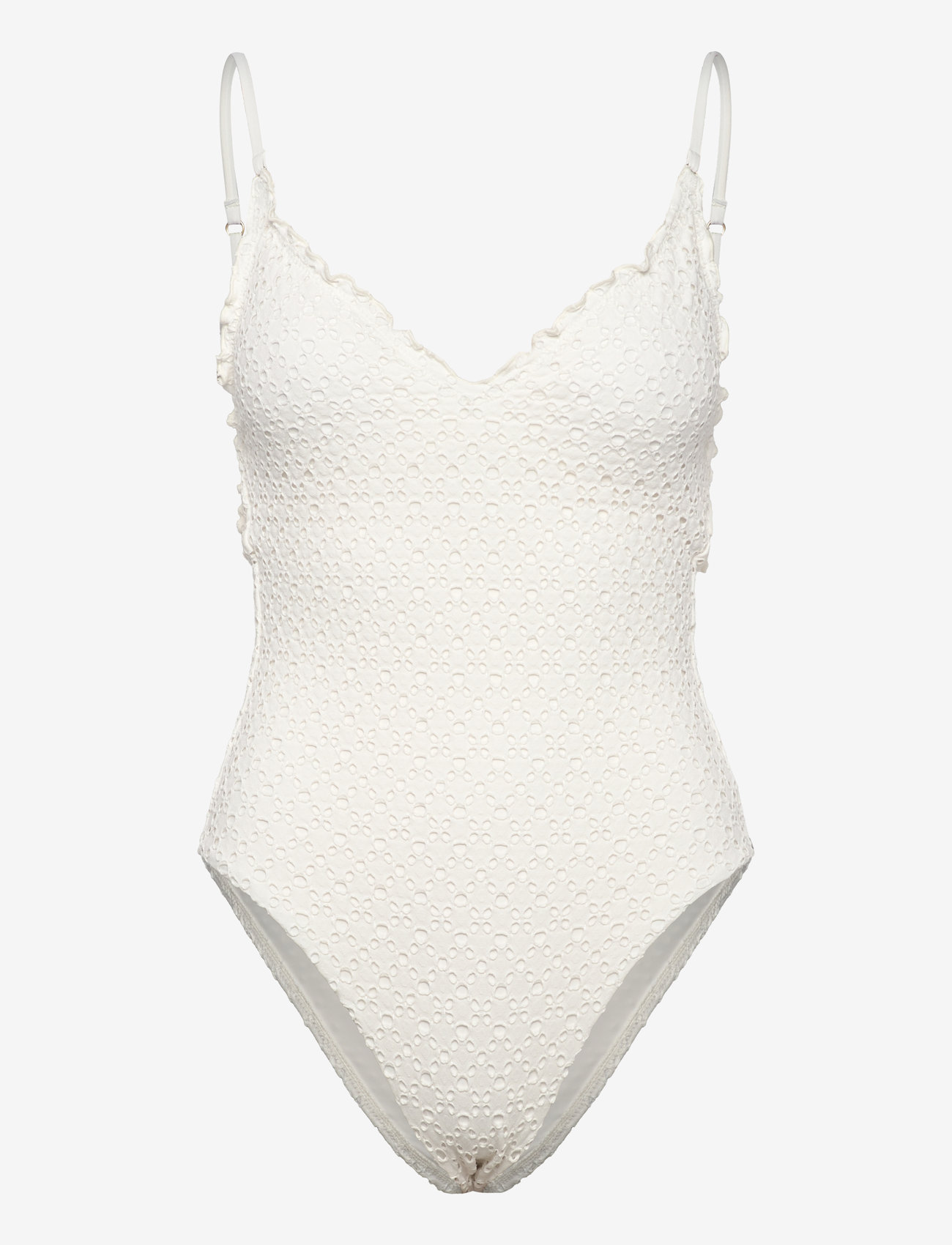 Seafolly - Daydreamer V Neck One Piece - badeanzüge - vanilla - 1