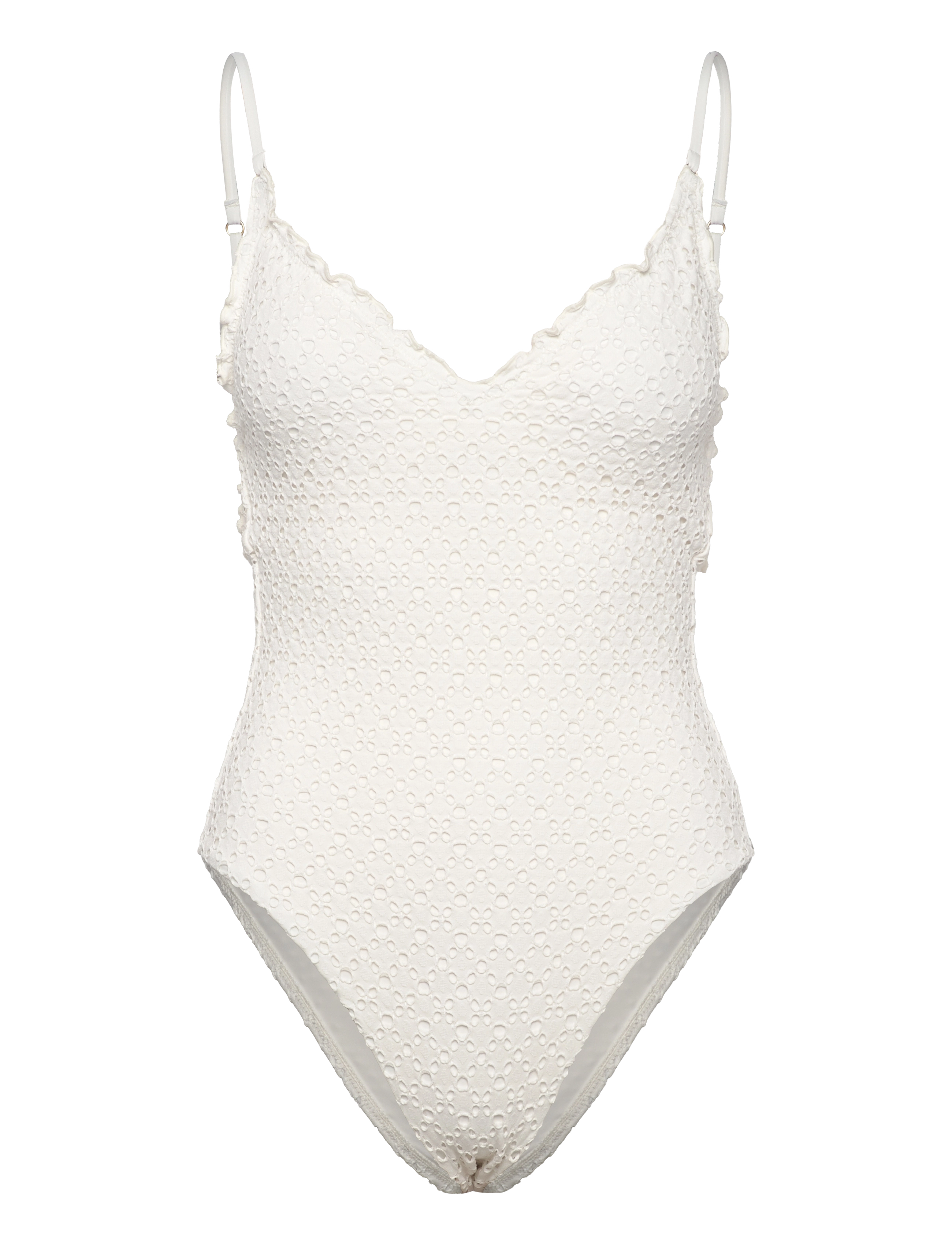 Seafolly - Daydreamer V Neck One Piece - vanilla - 1