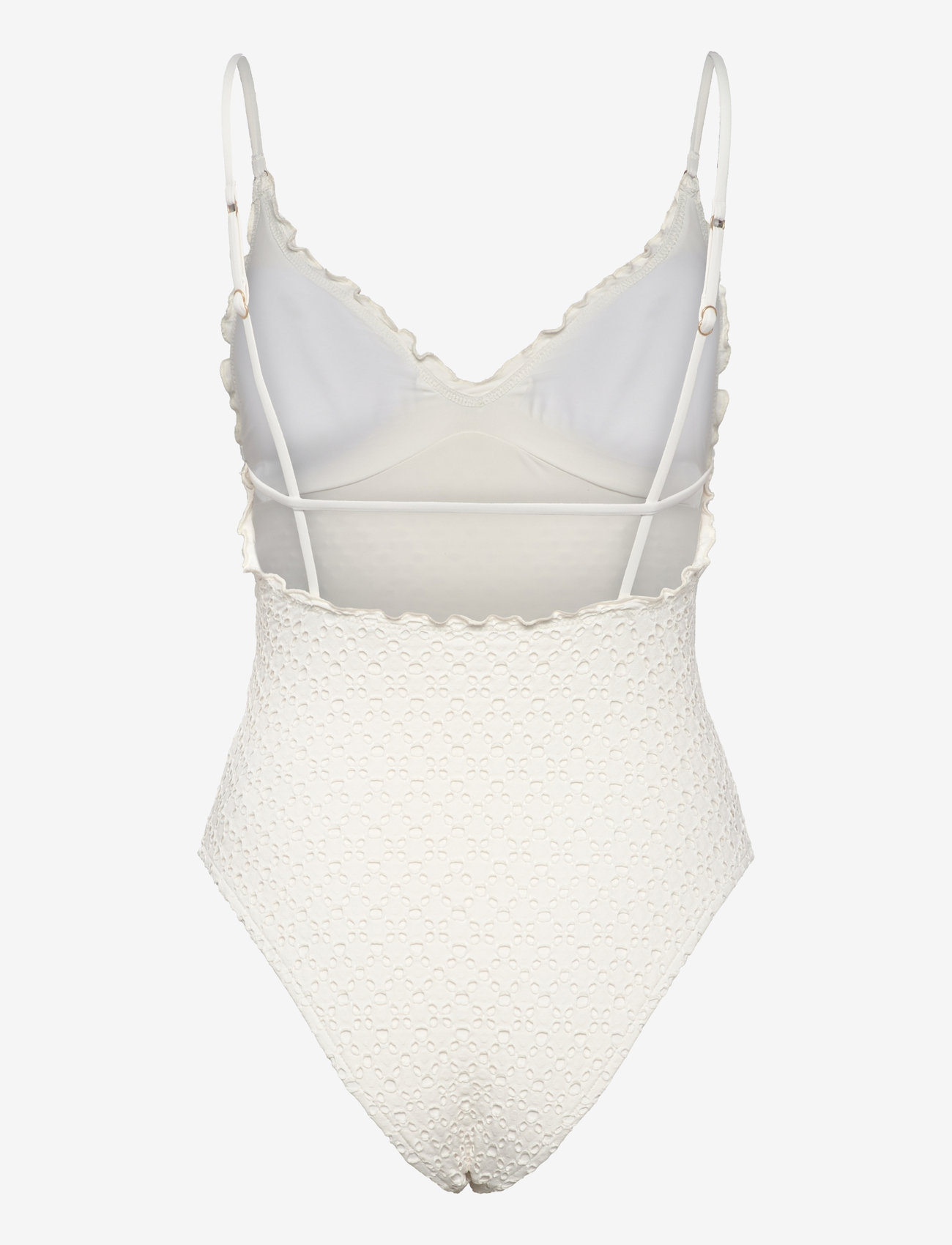 Seafolly - Daydreamer V Neck One Piece - badeanzüge - vanilla - 2