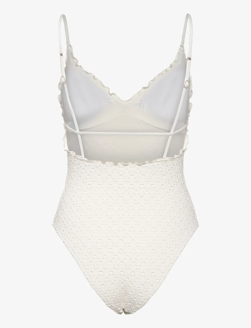 Seafolly - Daydreamer V Neck One Piece - badedragter - vanilla - 2