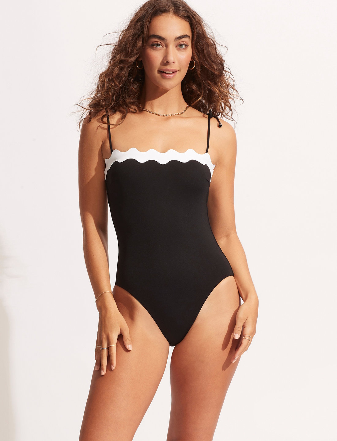 Beenmerg gips Ontspannend Seafolly Gia Ric Rac One Piece - Badpakken - Boozt.com