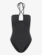 SeaDive Bandeau One Piece - BLACK