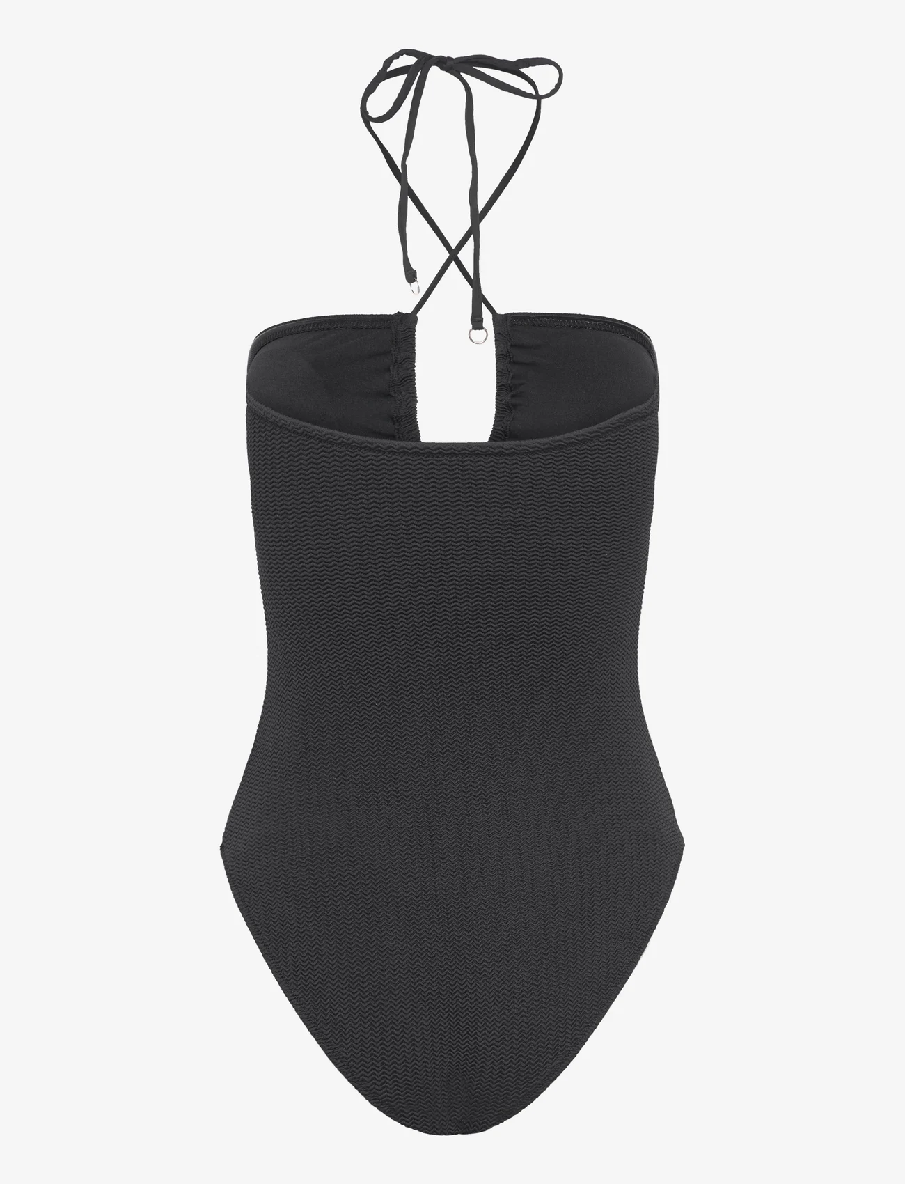Seafolly - SeaDive Bandeau One Piece - swimsuits - black - 1