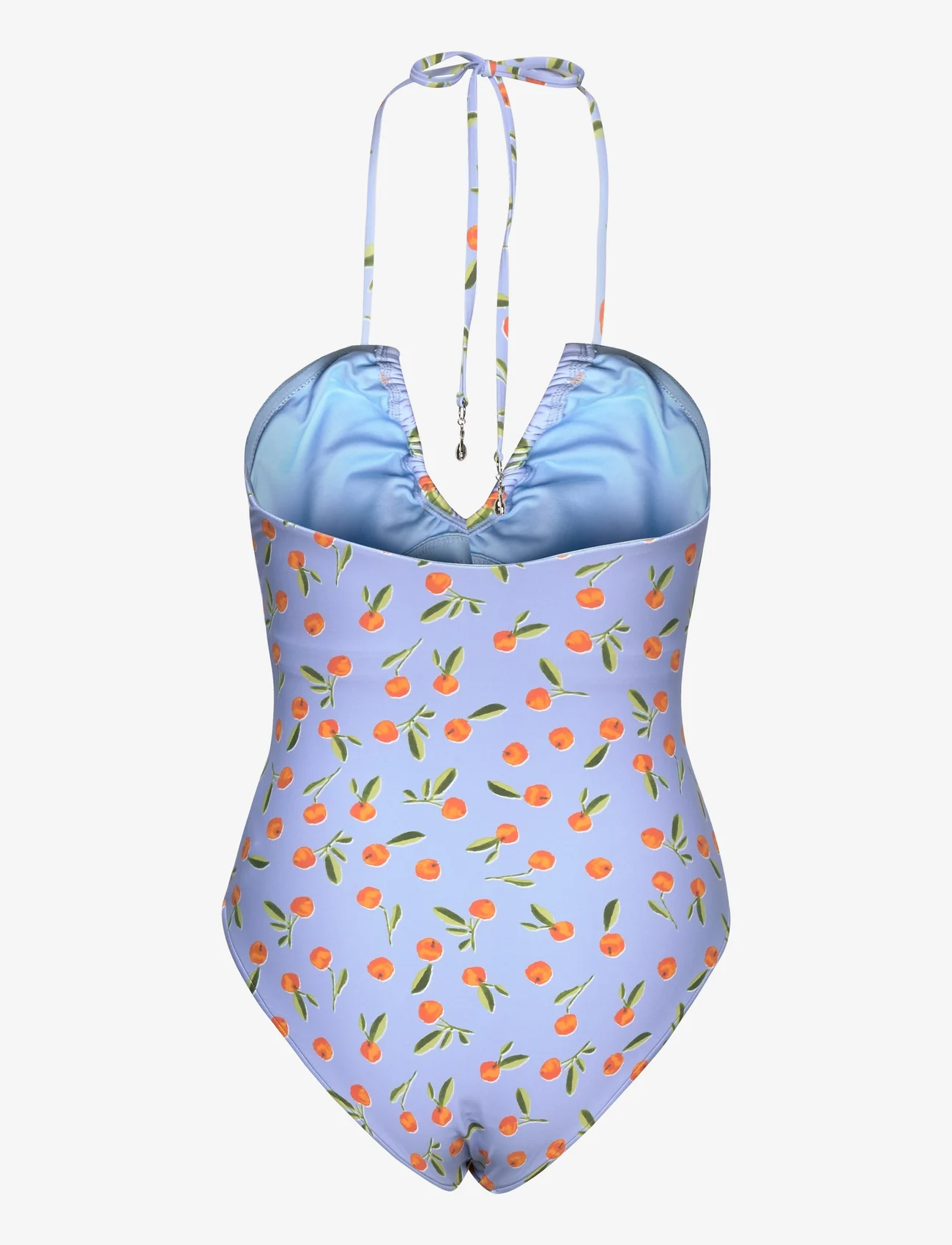 Seafolly - Summer Crush Bandeau One Piece - swimsuits - powder blue - 1