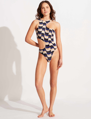 Seafolly - Modern Take Cut-Out One Piece - badedragter - black - 2