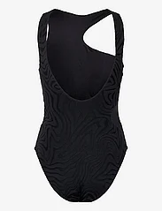 Seafolly - Second Wave Cut-Out One Piece - baddräkter - black - 1
