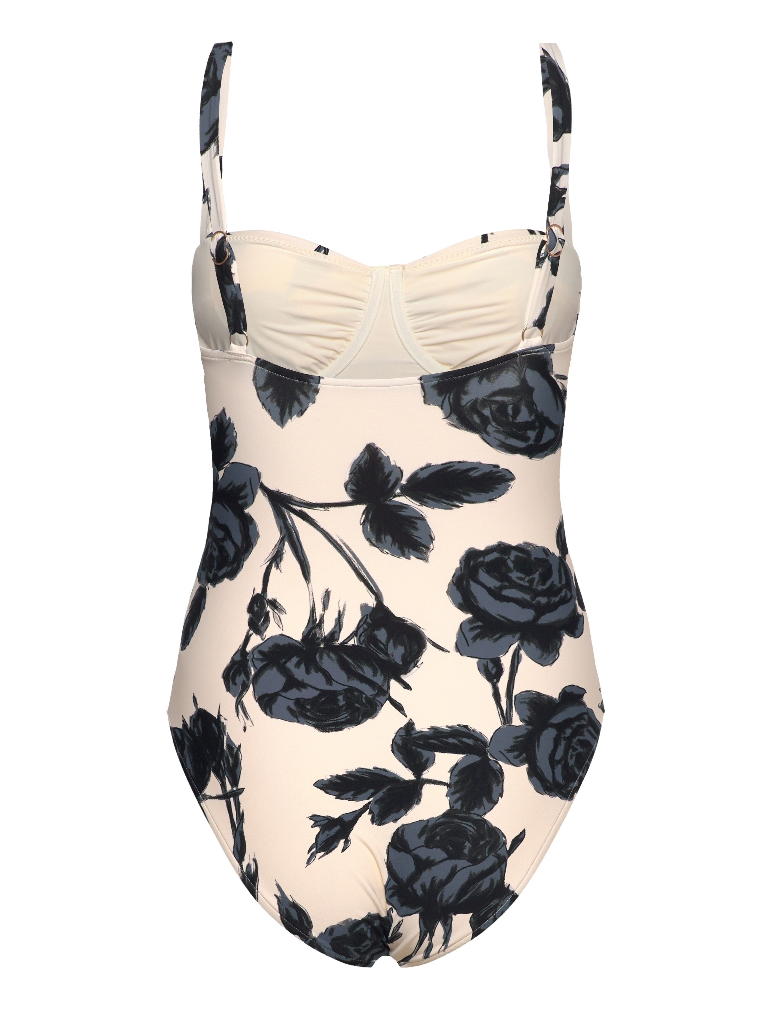 Seafolly - Rococo Ruched Underwire One Piece - ujumistrikood - black - 2
