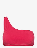 SeaDive One Shoulder Top - CHILLI RED