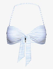 Seafolly - Summer CrushTwist Tie Front Bandeau - bandeau-bikinis - powder blue - 2