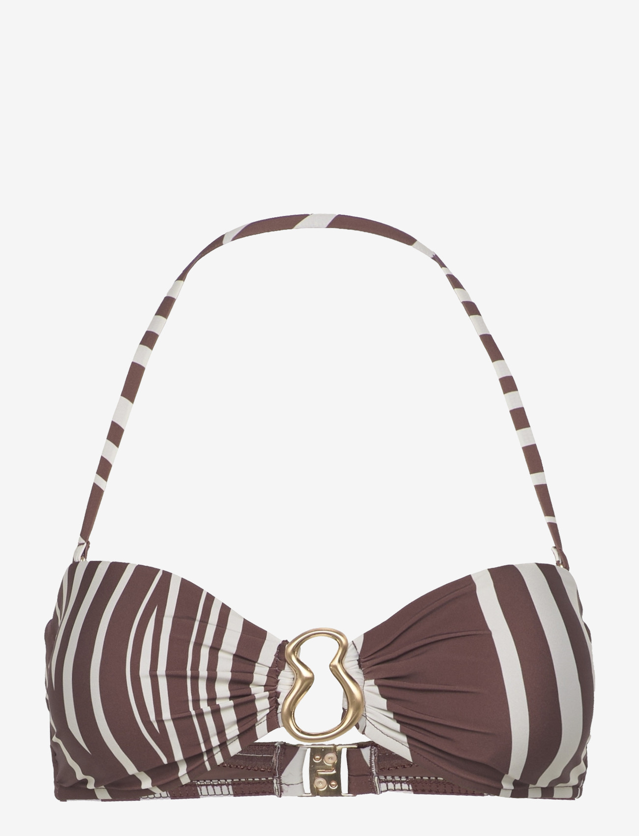 Seafolly - Ring Front Bandeau - bandeau bikini - cocoa - 1