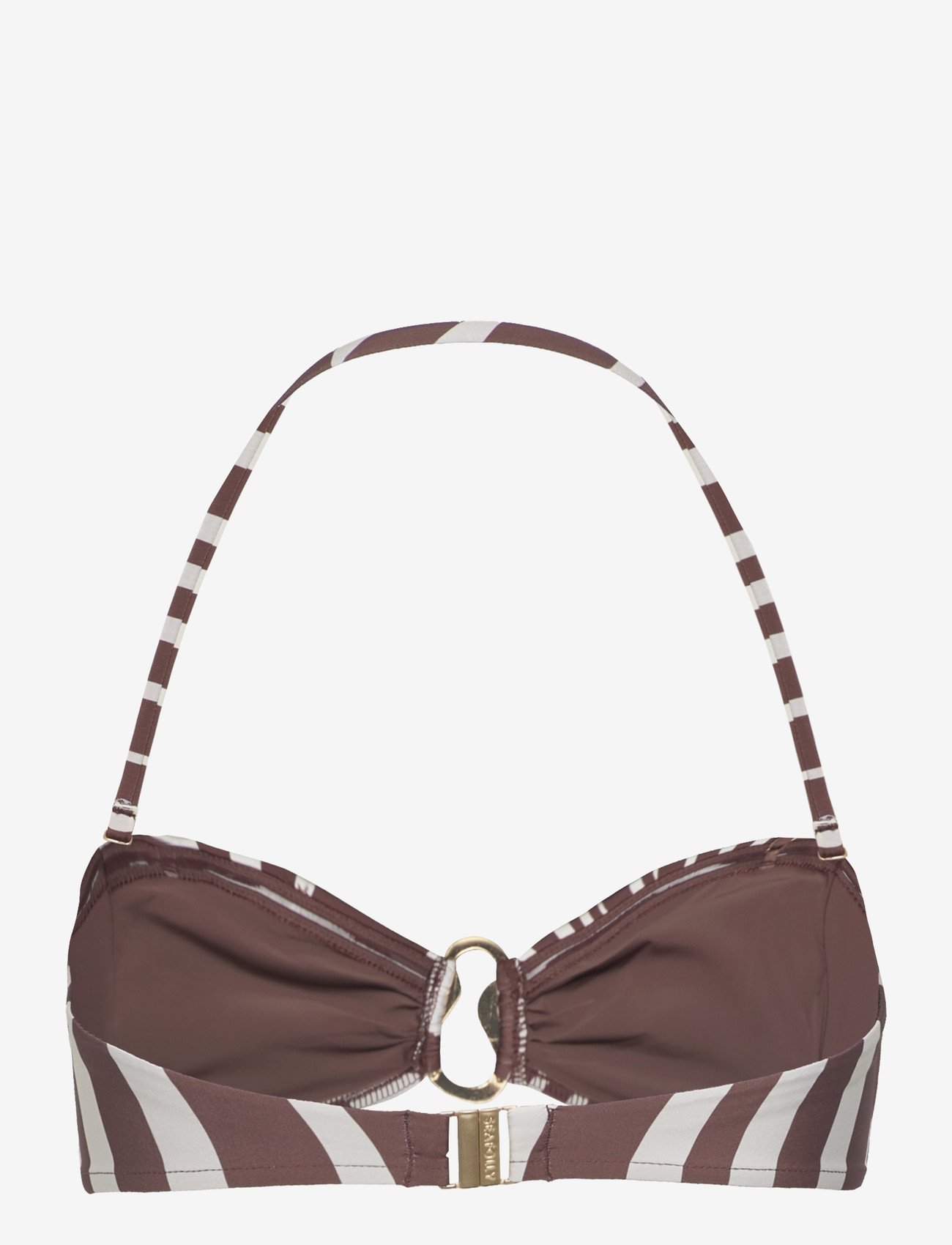 Seafolly - Ring Front Bandeau - bandeau bikini - cocoa - 2