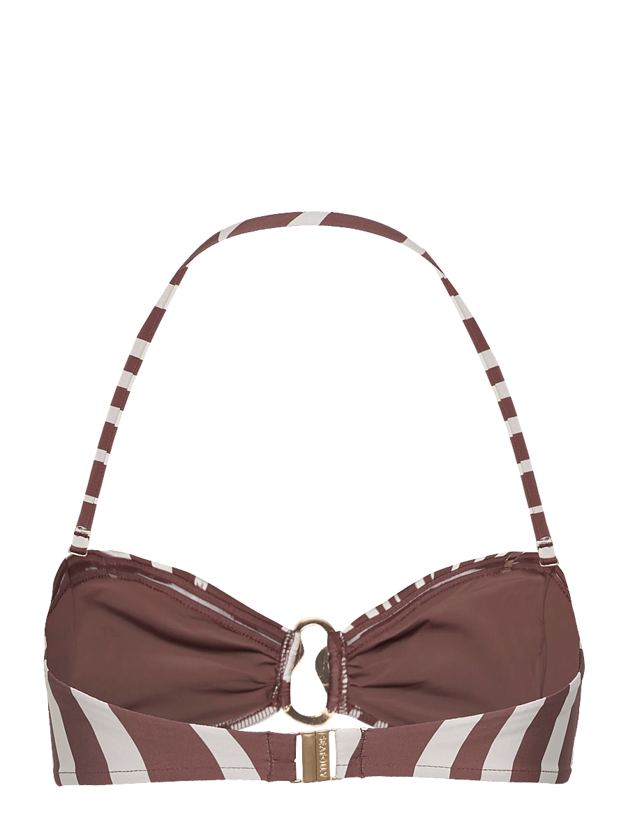 Seafolly - Ring Front Bandeau - bandeau-bikinis - cocoa - 3