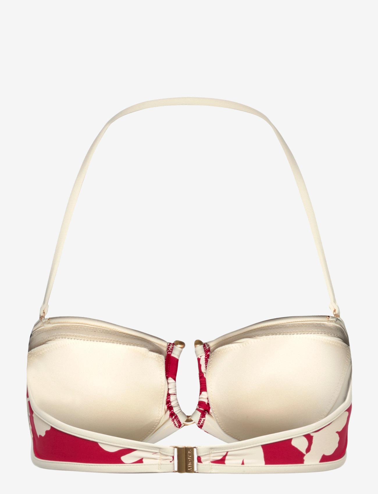 Seafolly - Ring Front Bandeau - bandeau-bikini-oberteile - cosmo red - 2