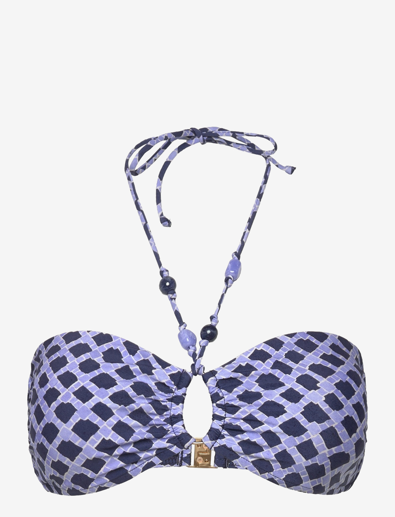Seafolly - Ring Front Bandeau - bandeau bikini - blue indigo - 0