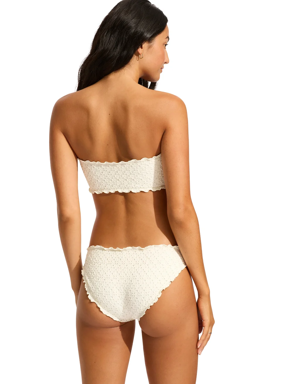 Seafolly - Daydreamer Tube Top - sportlikud ujumisriided - vanilla - 5