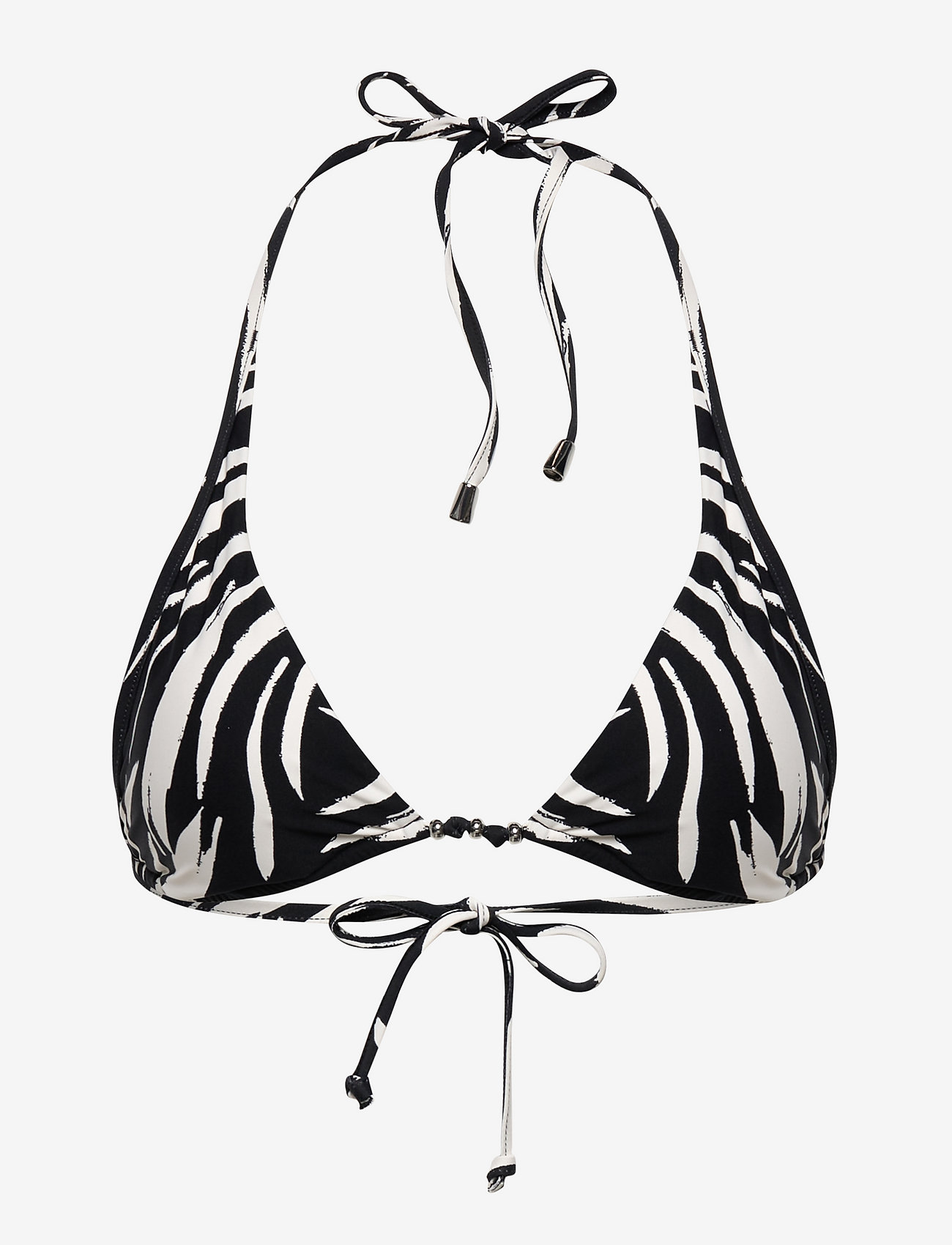 Seafolly - Skin Deep Longline Slide Tri - black - 0