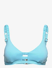 Seafolly - S.Collective Gathered Strap Bralette - bikini-oberteile mit bügel - aquamarine - 0