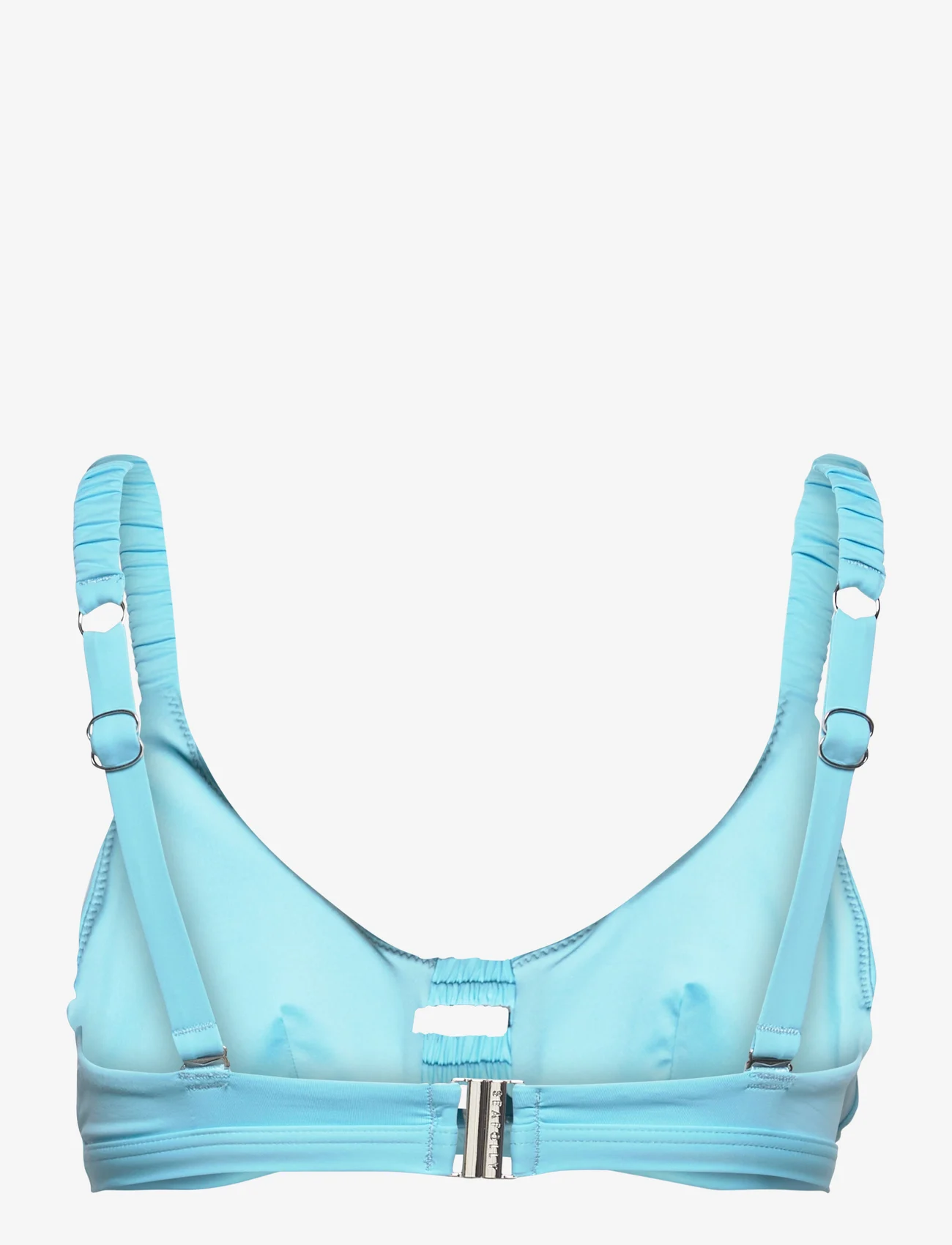 Seafolly - S.Collective Gathered Strap Bralette - bedrade bikinitops - aquamarine - 1