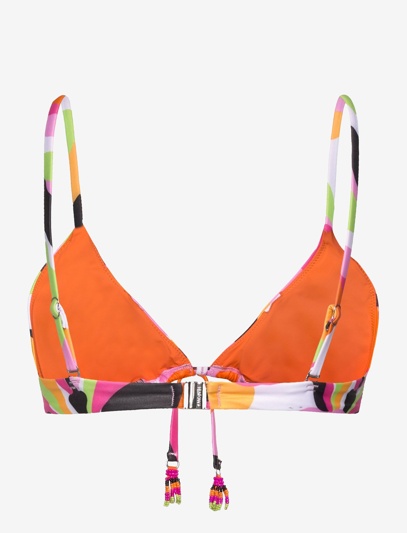 Seafolly - Rio Drawstring Bralette - trekant-bikinis - hot pink - 1