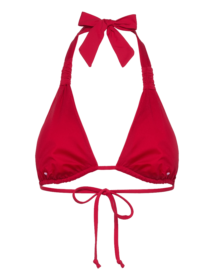 Seafolly - S.Collective Multi Fit Longline Tri - dreieck-bikini-oberteile - cosmo red - 2