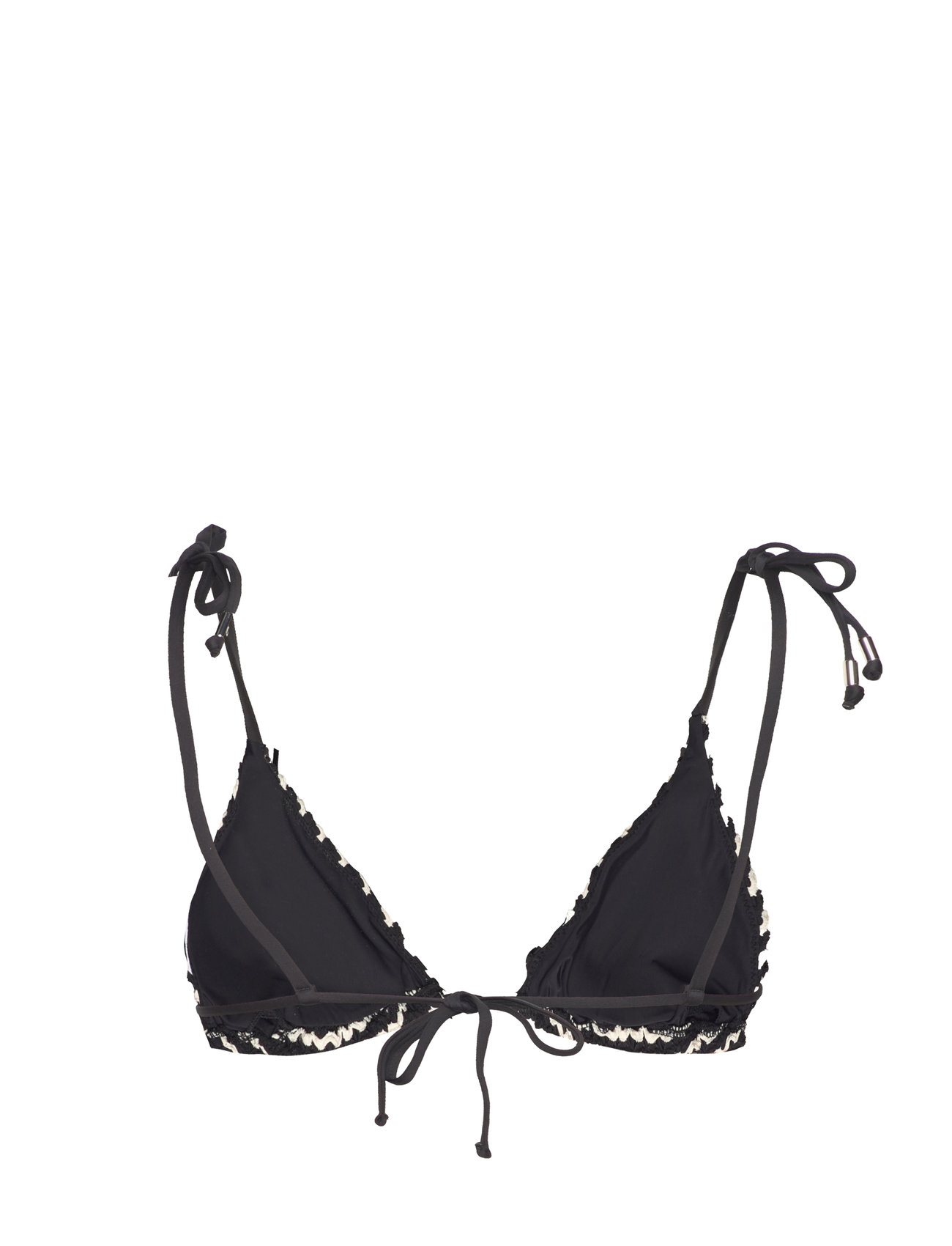 Seafolly - Mesh Effect Slide Tri - dreieck-bikini-oberteile - black - 1