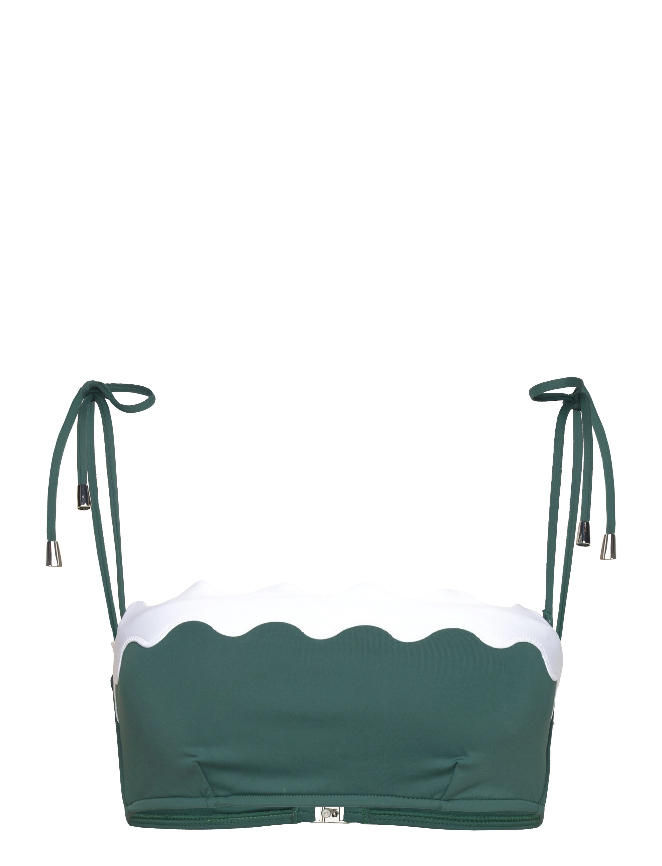 Seafolly Gia Ric Rac Bustier Bandeau - Seafolly - EVERGREEN / green