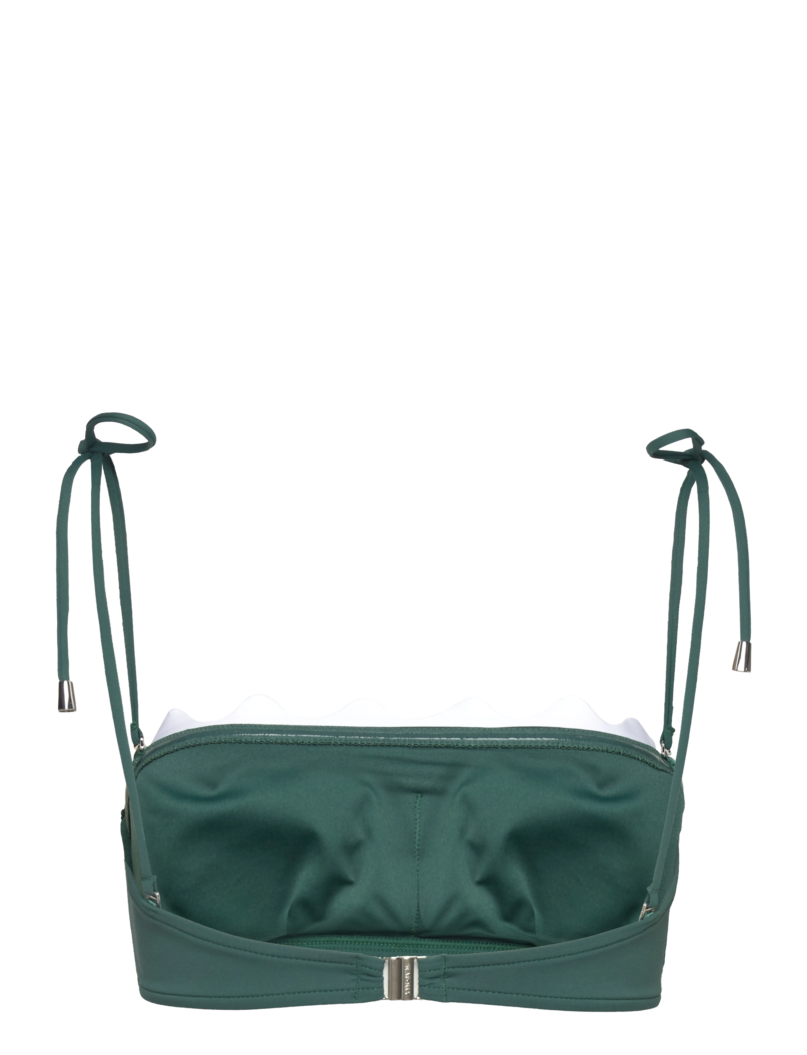 Seafolly - Gia Ric Rac Bustier Bandeau - evergreen - 1