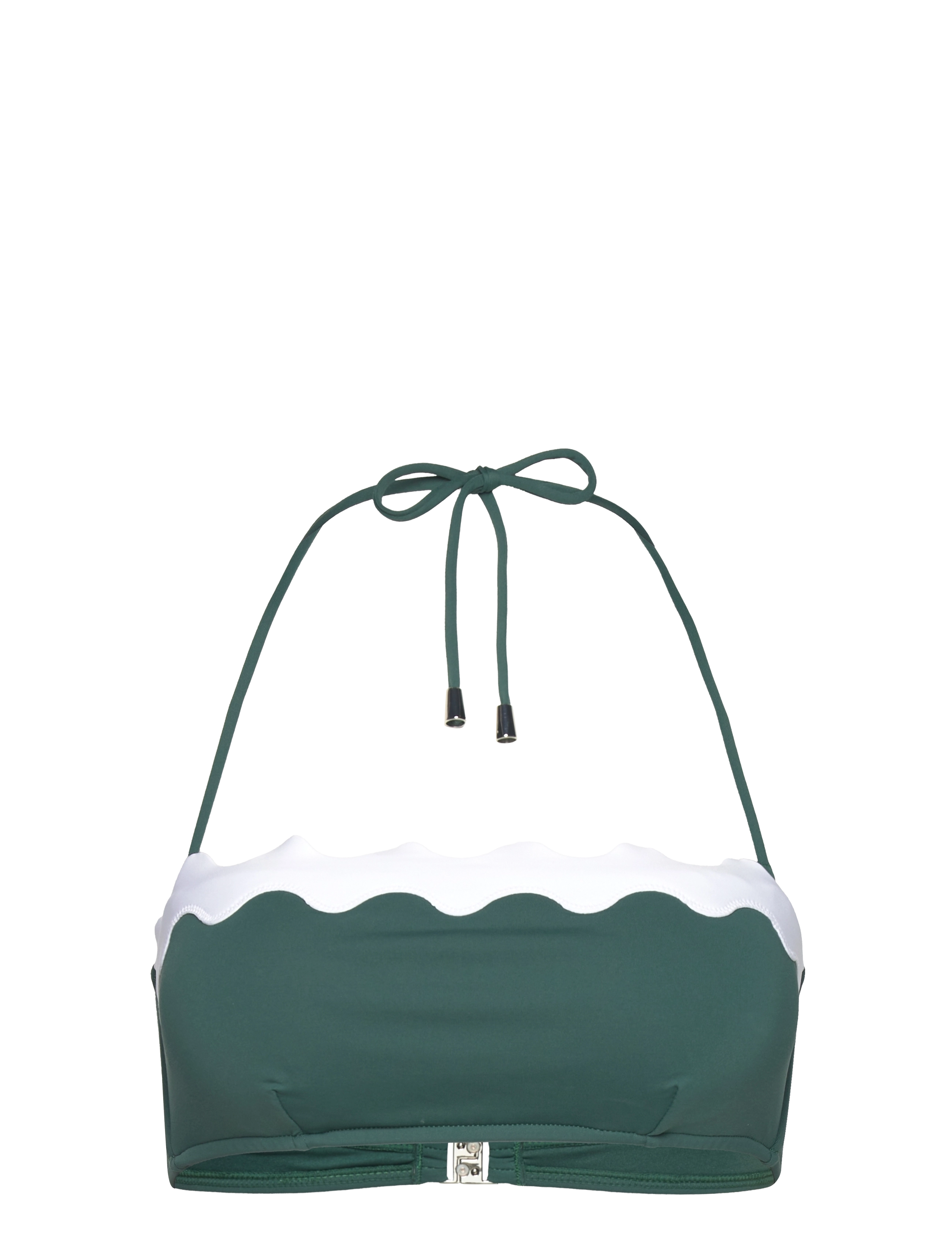 Seafolly - Gia Ric Rac Bustier Bandeau - evergreen - 2