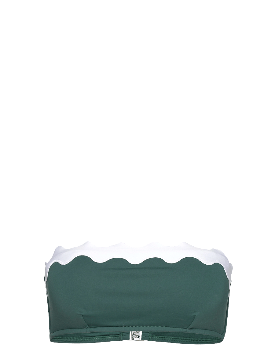 Seafolly - Gia Ric Rac Bustier Bandeau - evergreen - 3