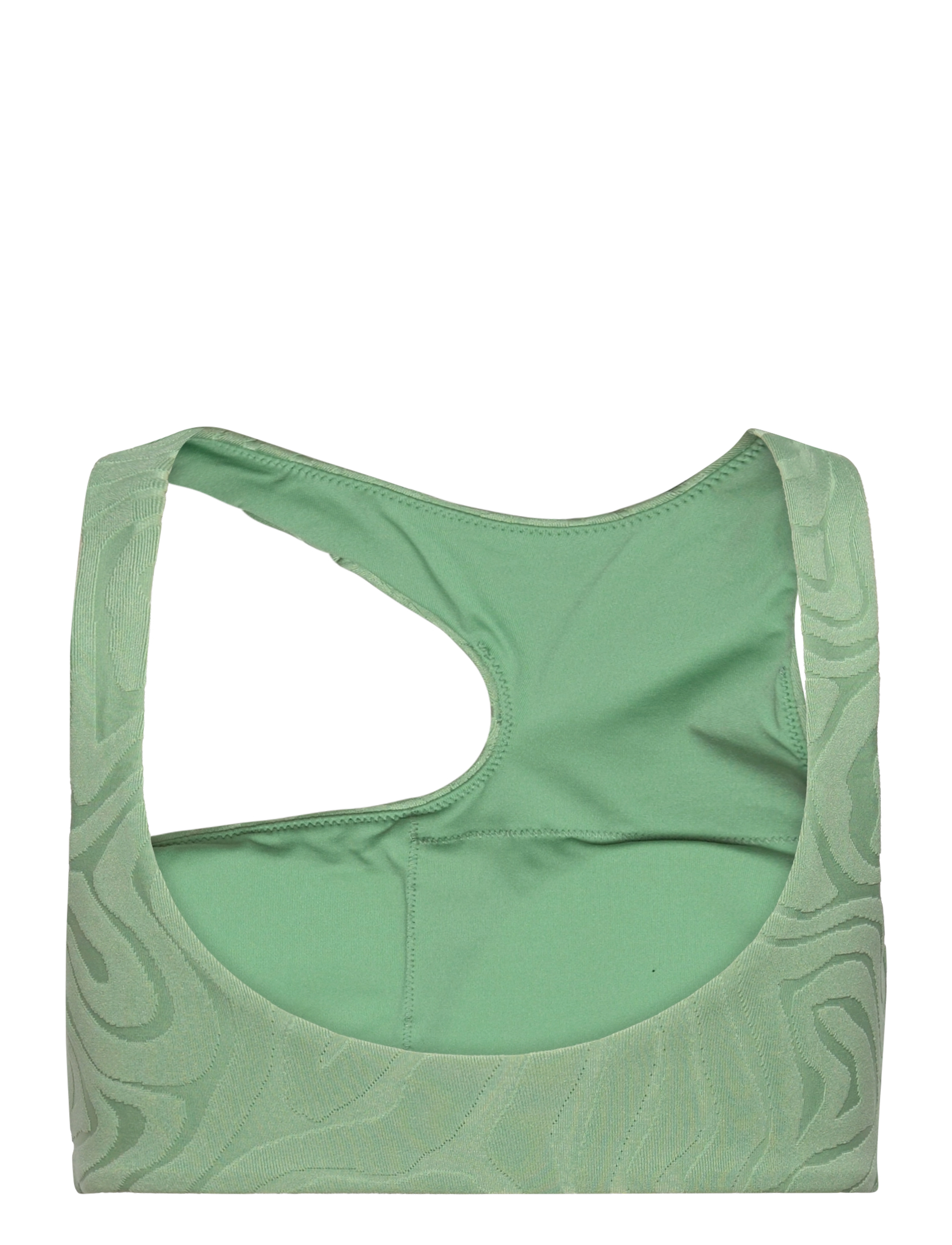 Seafolly - Second Wave Assymetrical Tank - bandeau-bikini-oberteile - palm green - 2