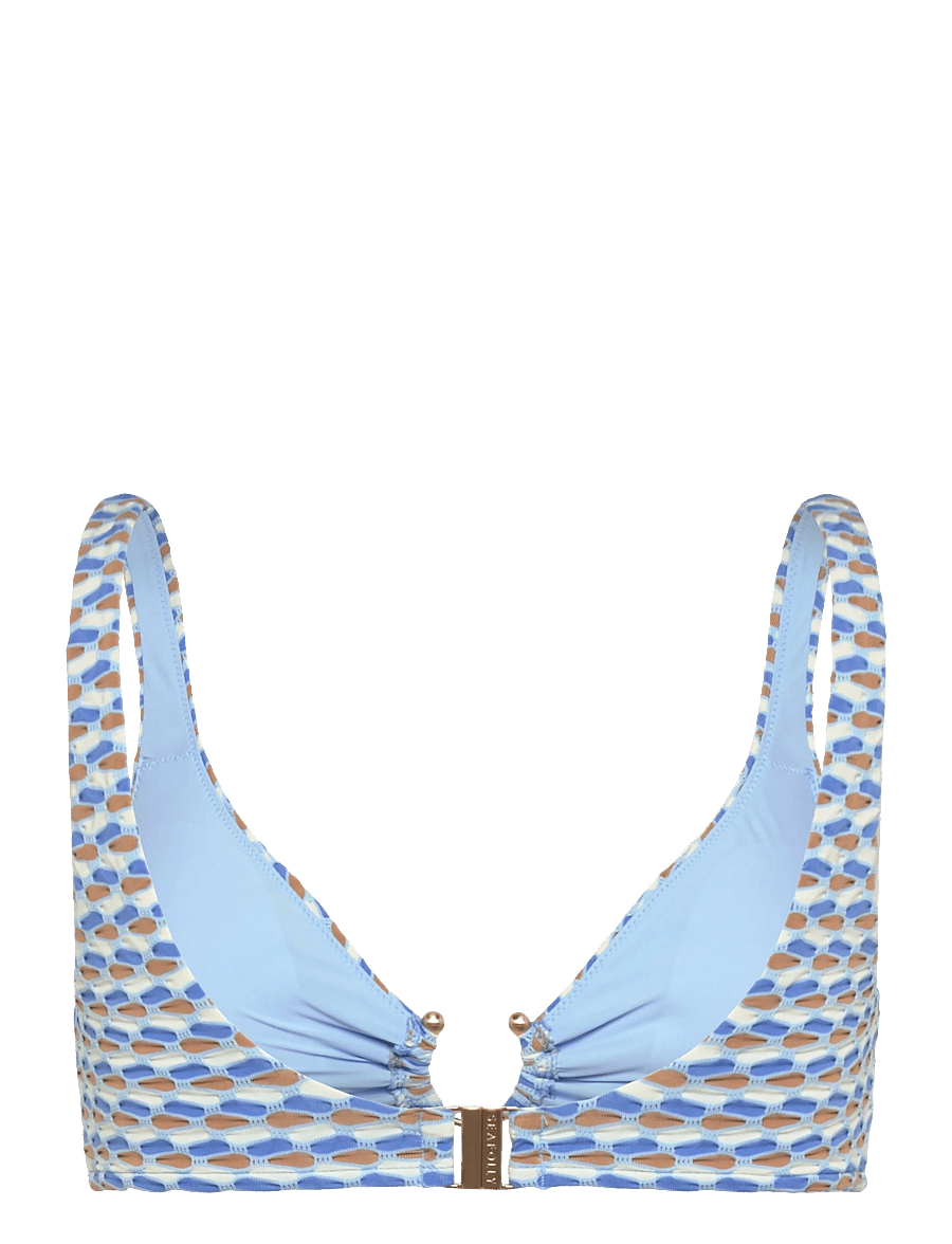 Seafolly - Ring Front Tank - triangelformad bikinis - powder blue - 2