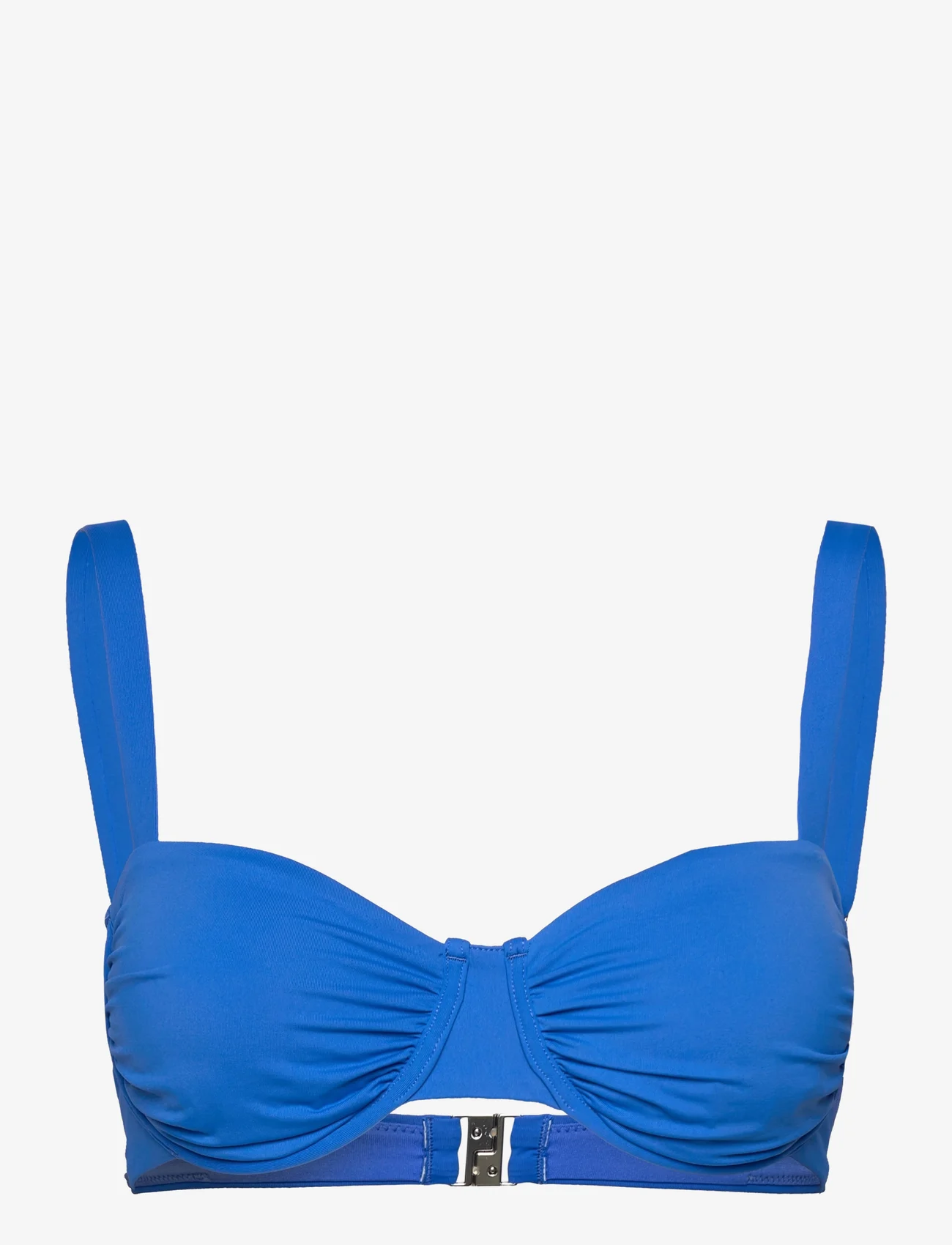 Seafolly - S.Collective Ruched Underwire Bra - bikinitoppar med bygel - azure - 0