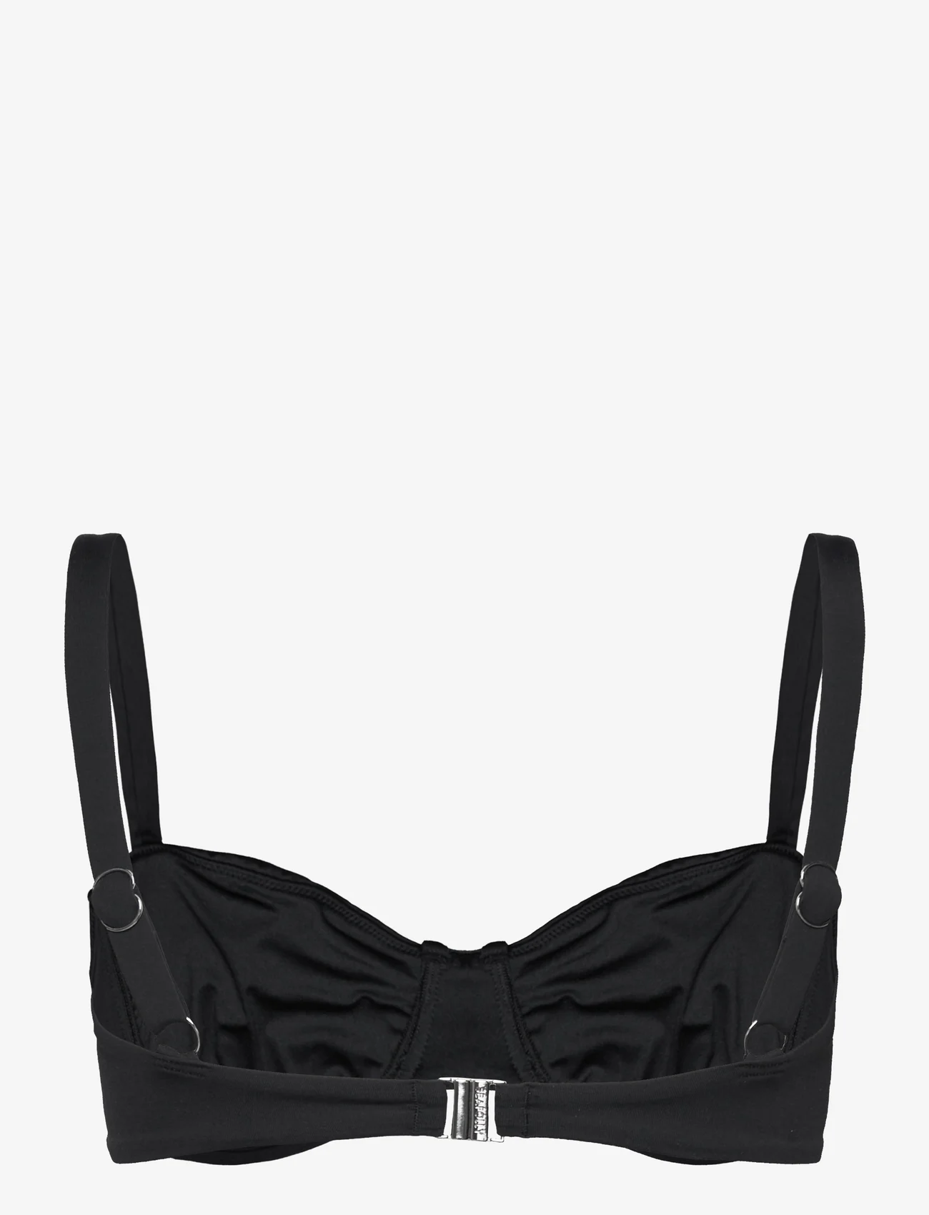 Seafolly - S.Collective Ruched Underwire Bra - bikinitoppe med bøjle - black - 1