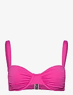 S.Collective Ruched Underwire Bra - HOT PINK