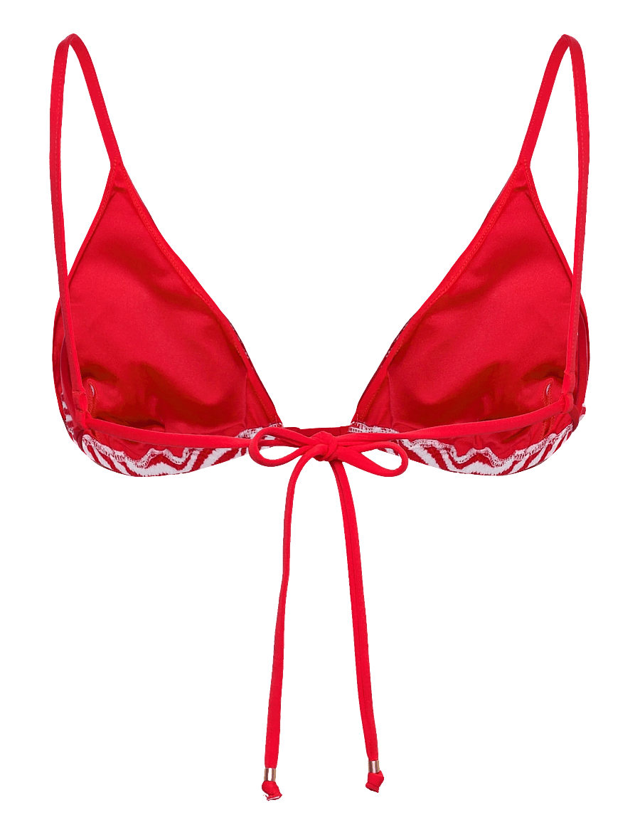 Seafolly - Slide Tri - triangle bikinis - flame - 2