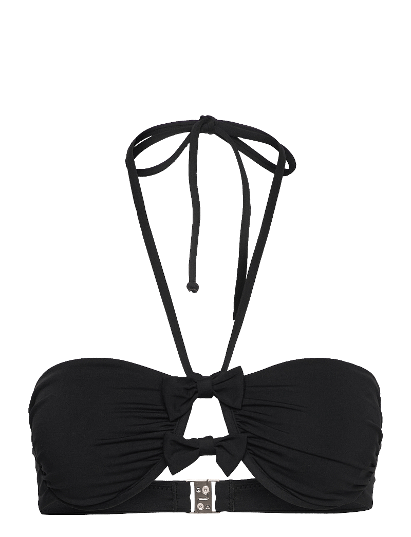 Seafolly - Beau Ruched Underwire Bra - hauts de maillot bandeau - black - 1