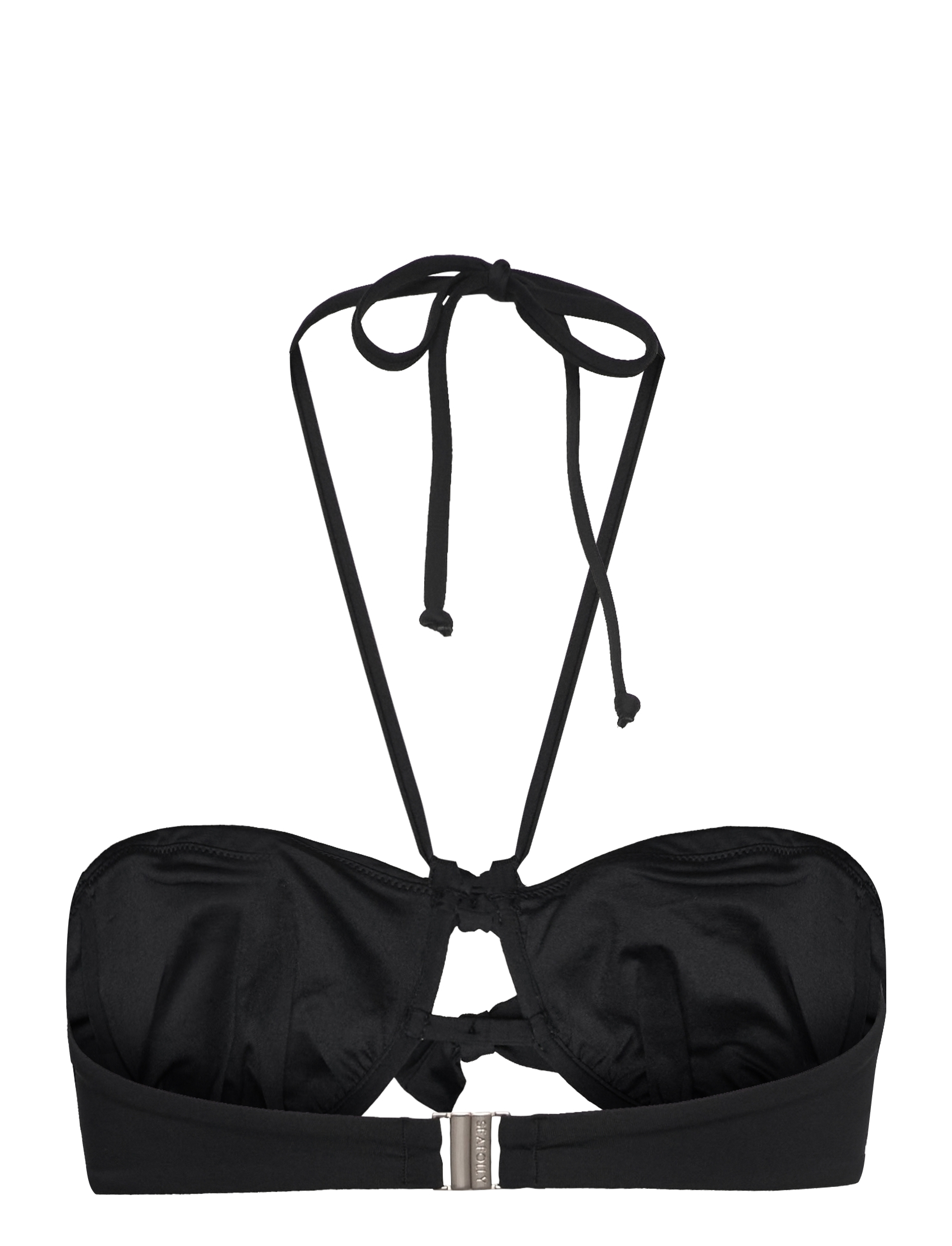 Seafolly - Beau Ruched Underwire Bra - bandeau-bikini - black - 2