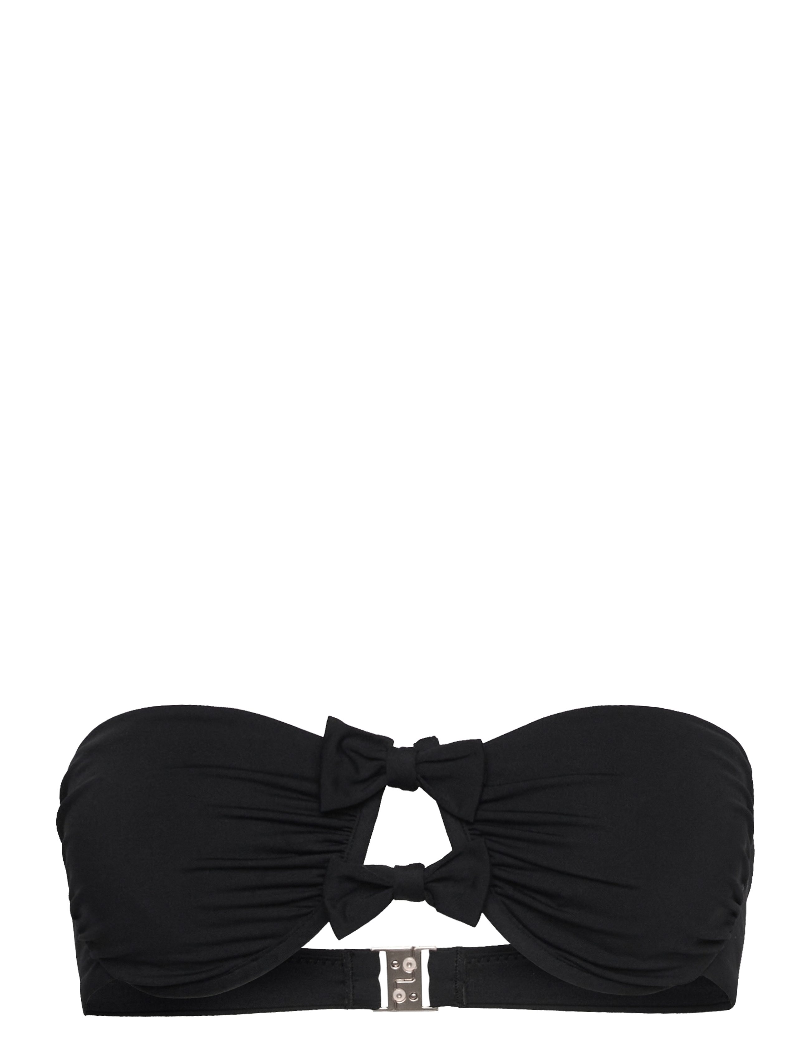 Seafolly - Beau Ruched Underwire Bra - bandeau-bikini - black - 3