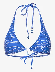 Seafolly - Set Sail Long Line Halter Bra - driehoekige bikini - azure - 0