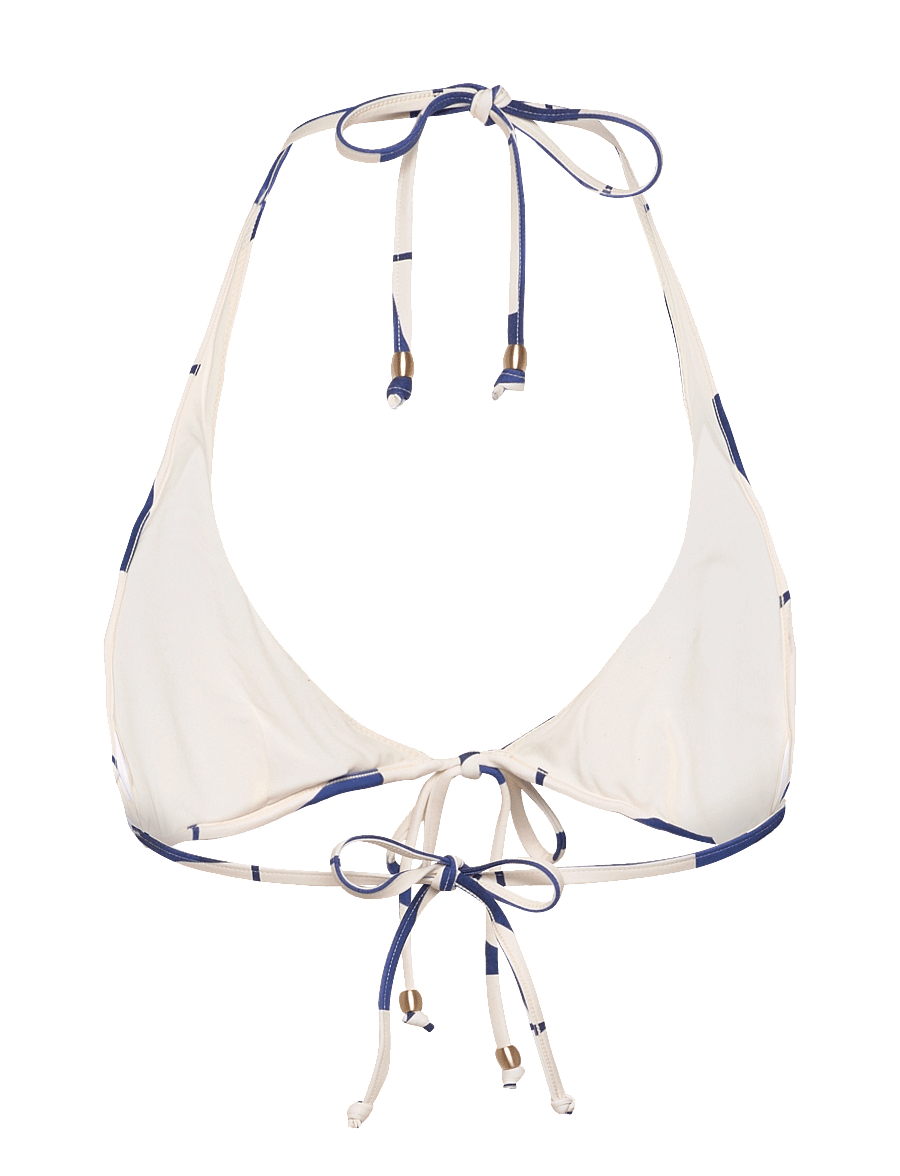 Seafolly - Sunray Long Line Halter Bra - dreieck-bikini-oberteile - ultramarine - 1