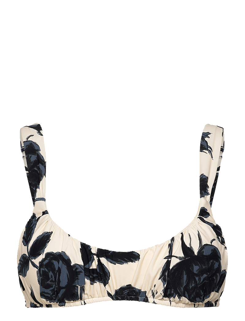 Seafolly - Rococo Ruched Bralette - bandeau-bikini-oberteile - black - 1