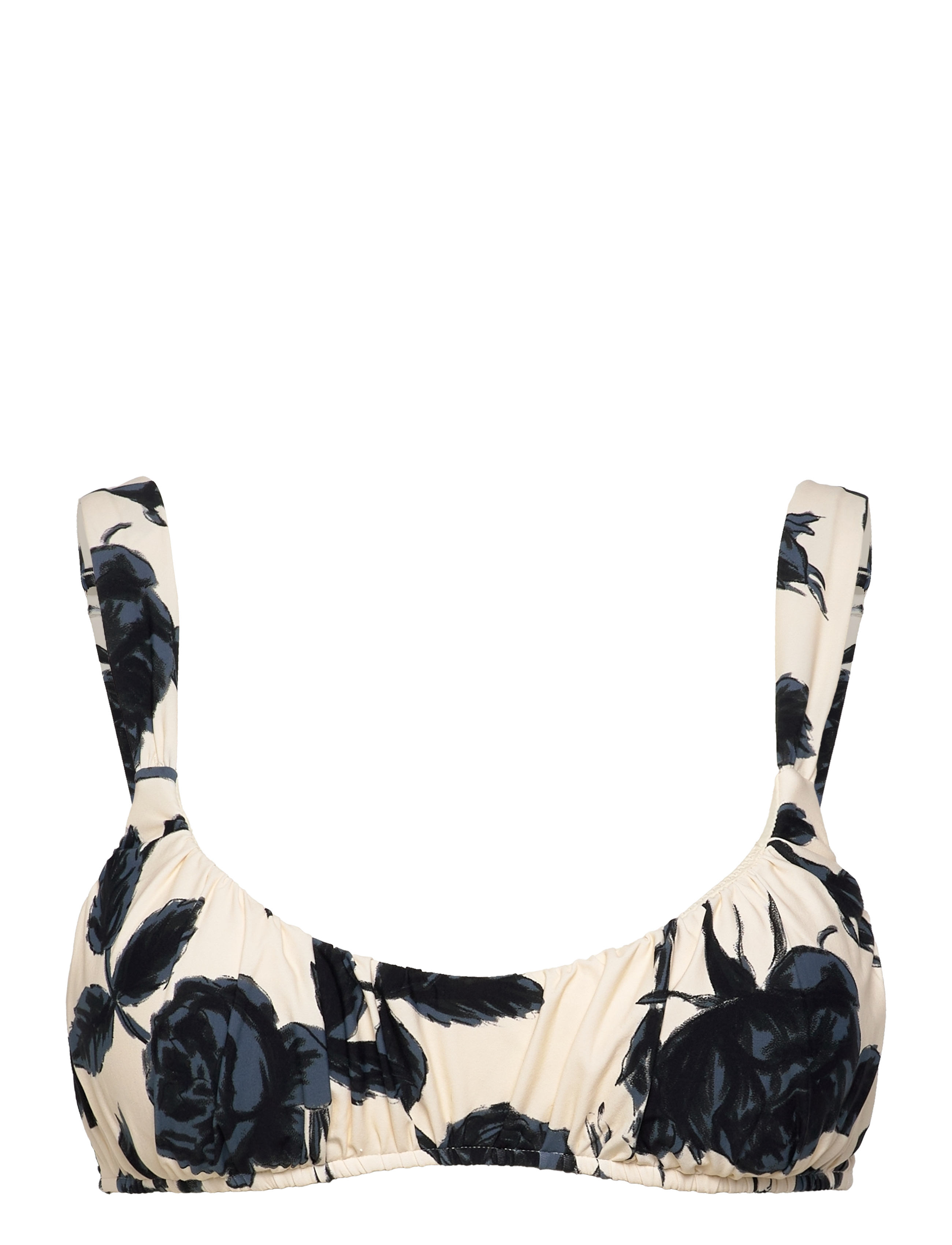Seafolly Rococo Ruched Bralette - Bademode - BLACK / black