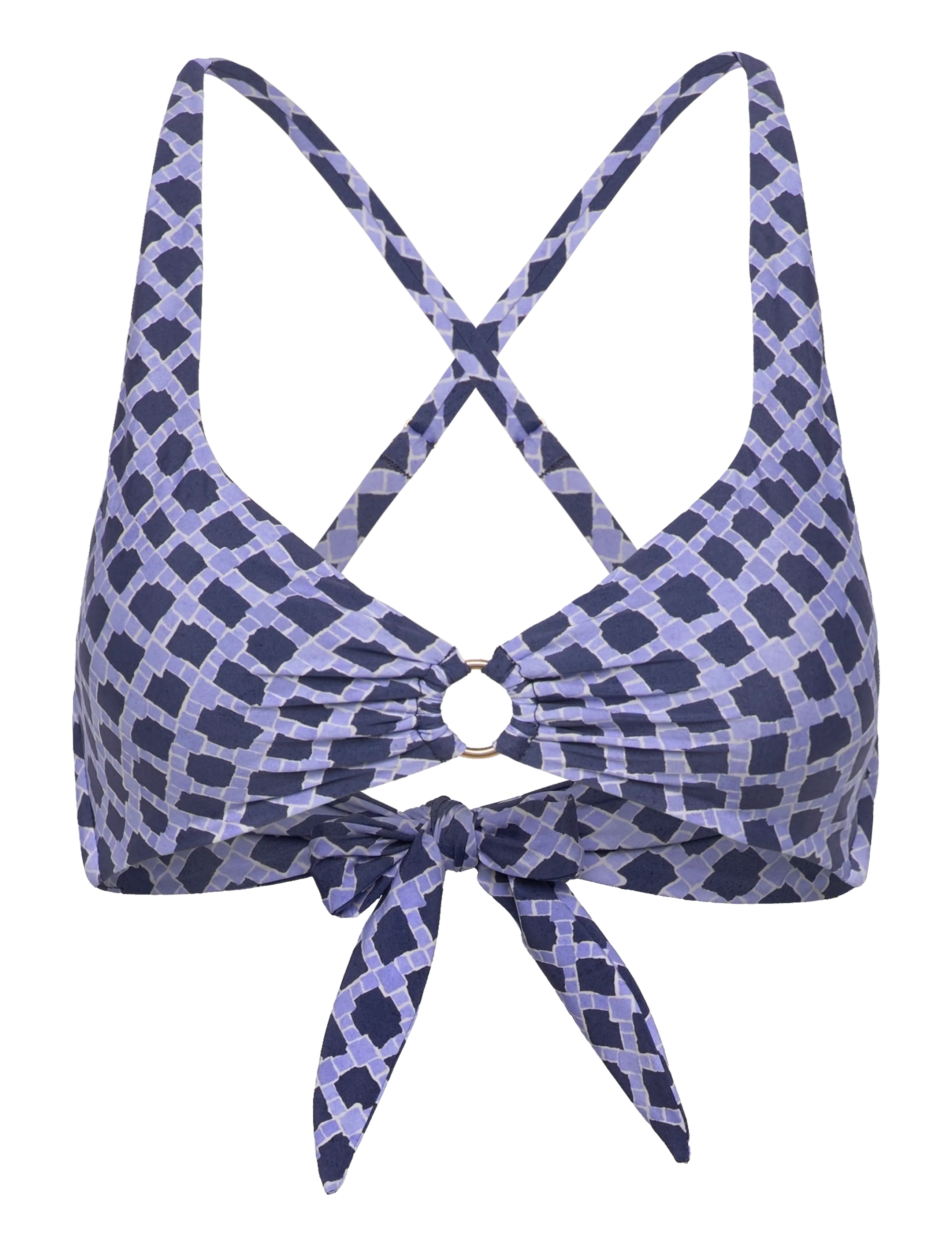 Seafolly Multi Fit Longline Tri Bra - Seafolly - BLUE INDIGO / purple
