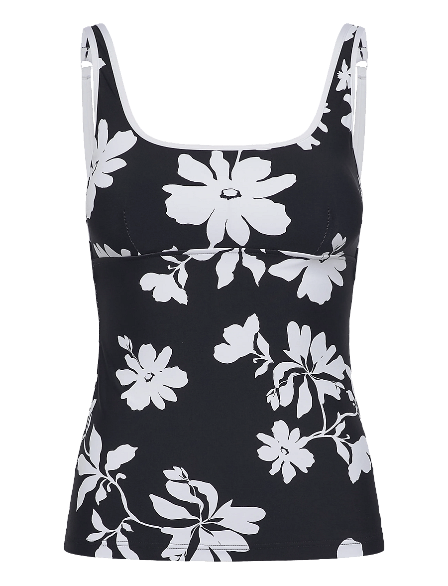 Seafolly - Square Neck Tankini - tankinis - black - 1