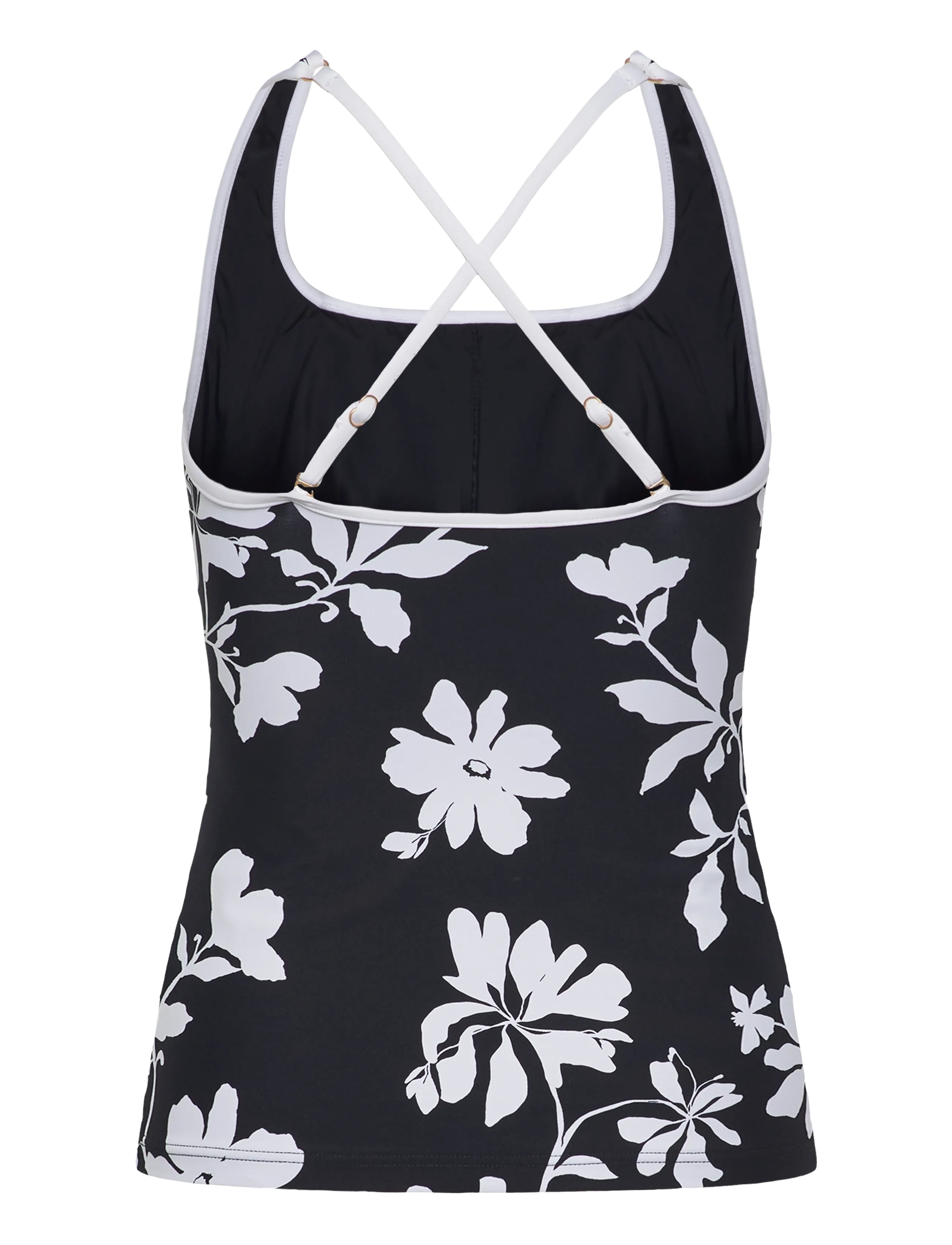 Seafolly - Square Neck Tankini - tankiinid - black - 3