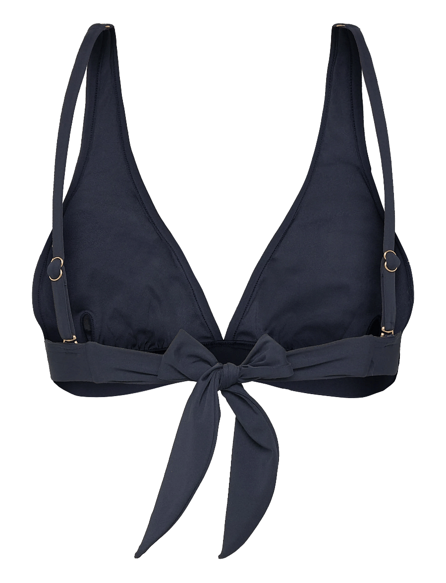 Seafolly - Multi Fit Longline Tri - dreieck-bikini-oberteile - true navy - 2