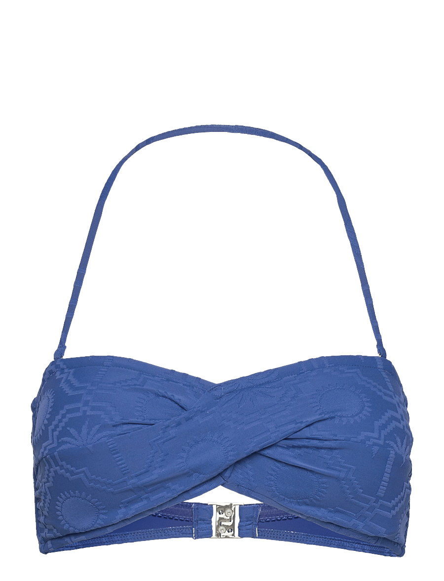 Seafolly - Oasis Twist Bandeau - bandeau-bikini-oberteile - ultramarine - 0