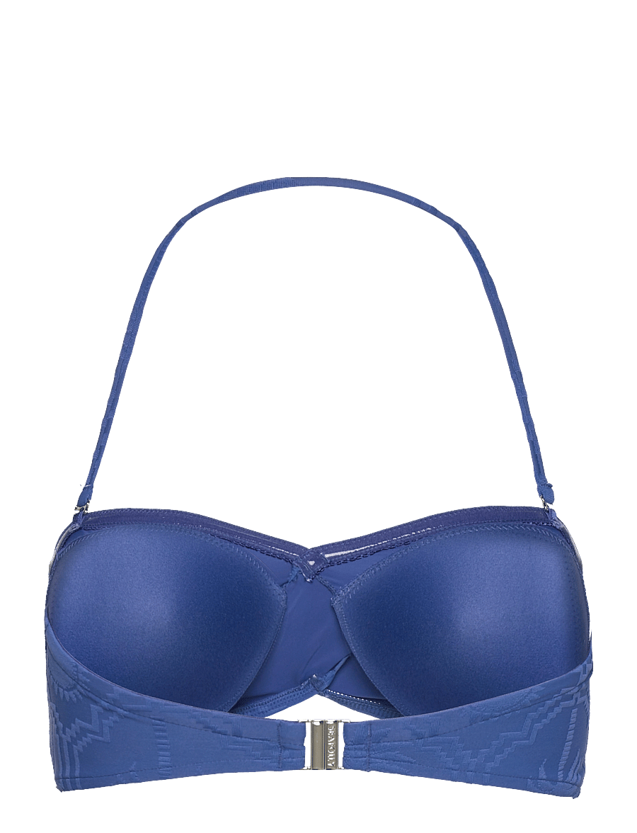 Seafolly - Oasis Twist Bandeau - bandeau-bikini-oberteile - ultramarine - 1